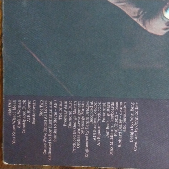 Jeff Beck Blow by Blow Record - Picture 3 of 7